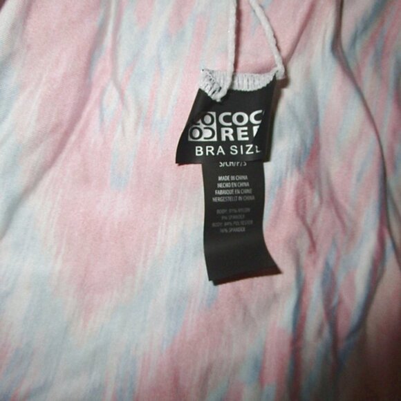 New COCO REEF Swimsuit Size S COVERUP Crochet TASSELS V-Neck DRESS Beach BOHO - Picture 7 of 11